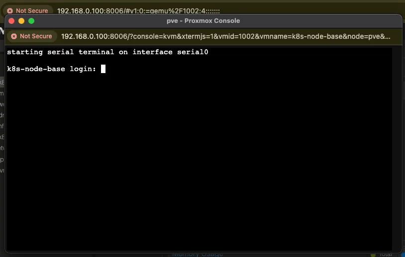 Proxmox UI
